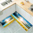thumbnail image 4 of Flower Plant Floral Sunflower Boho Anti Fatigue Kitchen Rug Non Slip Kitchen Floor Mats Comfort Standing Mats Farmhouse Chef Mats, 4 of 6