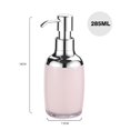 thumbnail image 3 of Dispensador de jabón de loción vacío de 280 ml, contenedor de líquido, loción de bomba recargable/botella de champú Rosado perfecl Dispensador de jabón, 3 of 3