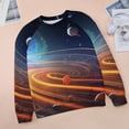 thumbnail image 6 of Galaxy Star Outer Space Mom Sweatshirt For Women Long Sleeve Pullover, 6 of 7