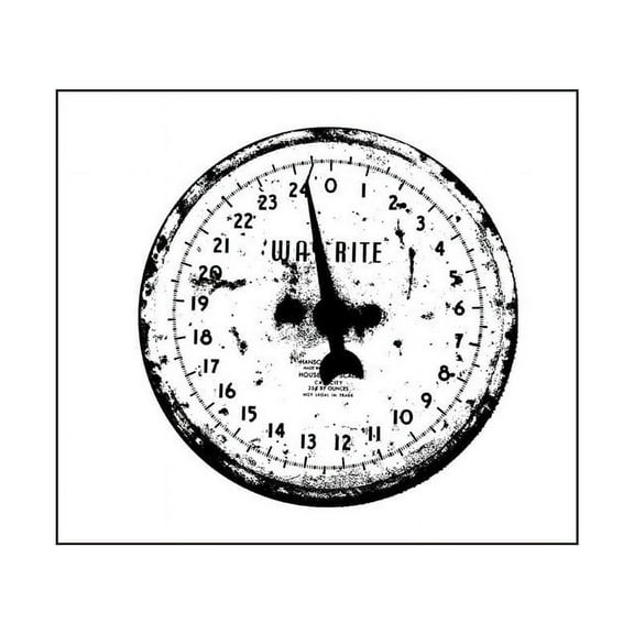 PRIMA MARKETING INC Wood Mounted Stamps-Scale UPC 655350962210