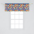 thumbnail image 2 of Ambesonne Game Valance Pack of 2, Game Style Form Colorful, 54"X18", Multicolor, 2 of 4