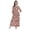 Multicolor, variant on Bimba Pintuck Dresses For Womens Casual Summer Printed Summer Maxi Dress With Pockets