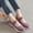 Purple, variant on Woven Orthopedic Shoes, Breathable Mesh Casual Loafers for Diabetic Women, Comfortable Slip On Walking Shoes Lightweight Flat Orthopedic Sneakers for Everyday Office Work