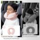 thumbnail image 2 of Almohada cervical de viaje Urnexttour para coche, espuma viscoelástica, rosa, 2 of 6