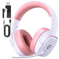thumbnail image 1 of UDH 2.4GHz Audífonos Inalámbricos para Juegos para PS5/PS4/PC/Switch - Audífonos Bluetooth 5.3 con Micrófono con Cancelación de Ruido, Sonido Envolvente 7.1, 70H de Duración de Batería, Luces RGB, Pl, 1 of 8