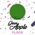 thumbnail image 2 of ESSMO Green Apple Flock Heat Transfer Vinyl HTV Sheet T-Shirt 20" Wide Iron On Heat Press DF20 20"x48", 2 of 7