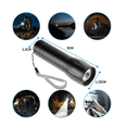 thumbnail image 3 of Lampara Tactica Recargable Usb Linterna Led De Mano Zoom Luz Hyper Innovation lampara, 3 of 4