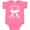 Hot Pink, variant on Inktastic Living Life on the Lake Boys or Girls Baby Bodysuit