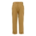 thumbnail image 4 of Tactical Pants for Men Water Resistant Hiking Cargo Pants Multi Pockets Waterproof Work Pants (No Belt) Brown XL, 4 of 9