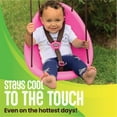 thumbnail image 5 of Swurfer Kiwi Baby - Toddler Swing with Foam-Lined Shell, Indoor and Outdoor Toy, Ages 6 Months+, Pink, 5 of 9