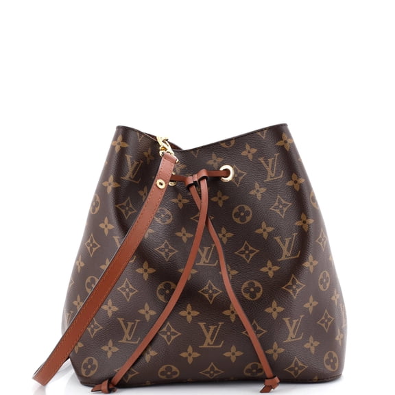 Pre-Owned NeoNoe Handbag Monogram Canvas with Leather MM By Rebag