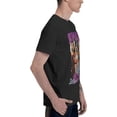 thumbnail image 3 of Summer Music Walker Hip Hop Rap Trap Rappers Singers Streetwear Vintage Style T-ShirtsBlack, 3 of 7
