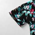 thumbnail image 3 of OGLCCG Boys Hawaiian Shirts Short Sleeve Summer Beach Button Down Aloha Luau Shirts for Kids Casual Tropical Shirt with Pocket 2-15 Years, 3 of 7