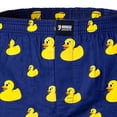 thumbnail image 4 of Happy Shorts Boxers de hombre tejidos, paquete de 3 - Estilo americano, algodón, estampados Ente/Frosch/Vacation L (Large), 4 of 7