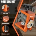 Pocket Hole Jig Kit 6/8/10mm Sturdy Wooden Dowel Drilling Template Set