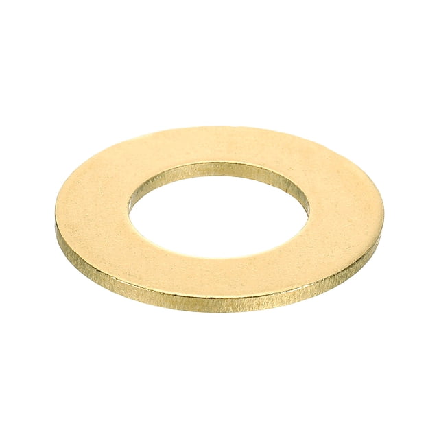 Uxcell M27 Rondelle Plate, Rondelles en Laiton 50mm OD 3mm Joint d'Étanchéité Épais