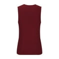 thumbnail image 4 of FAIWAD Mens Ribbed Tank Tops Summer Sleeveless V Neck Casual Basic T-Shirts Summer Going Out Tops, 4 of 5