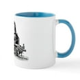 thumbnail image 2 of CafePress - VINTAGE TRAINS Mug - 11 oz Ceramic Mug - Novelty Coffee Tea Cup, 2 of 6
