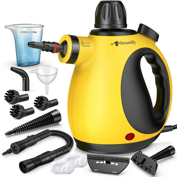 Limpiador a vapor STEAMIFY presurizado portátil 380 ml 1200 W