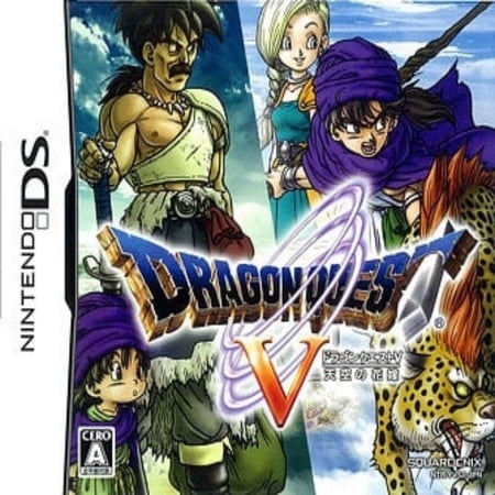 Dragon Quest V: Hand of the Heavenly Bride DS Game Cartridges for NDS 3DS DSI DS NTSC Version