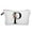 P, variant on JoyMoreHome A-Z Personalized Makeup Bag, Birthday Gifts for Women Mom, Gifts for Best Friend, Bride Bridesmaid Cosmetic bag