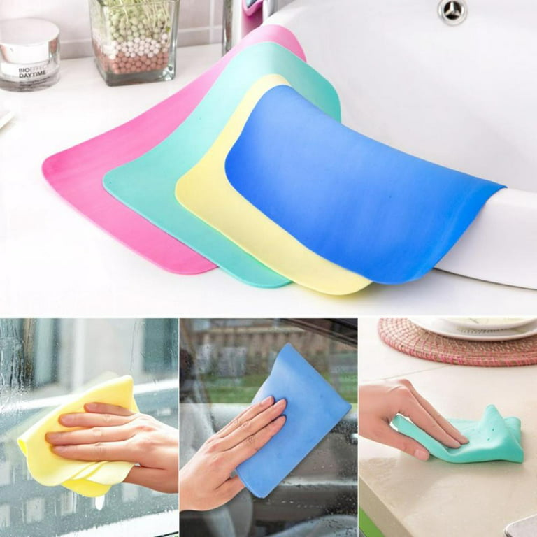 43*32cm PVA Chamois Car Wash Towel Rag for Cars Cleaner Accessories Hair  Drying Cloth Auto Care Home Cleaning Random Color - AliExpress