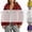 Red, variant on Lumosvexa Women's Hooded Jacket, with Pockets Long Sleeve Zipper Waterproof Windproof Winter Outdoor Mountaineering Jacket Red XL