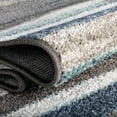 thumbnail image 5 of Rugs.com Equinox Collection Rug – 7' 10 Round Blue Gray Low Rug Perfect For Kitchens, Dining Rooms, 5 of 6