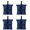 Blue, variant on Cloth Tent Weight Bags with Hook-and-Loop Fill Closures and Handles
