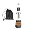 thumbnail image 2 of figatia Camping Tea Kettle Mugs Set Stainless Steel Tea Pot for Hotel Fishing Picnic black, 2 of 8