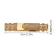 thumbnail image 2 of UPOUART 25Ud Bisagras Ocultas De Barril De Latón Para Muebles Con Invisible Y Acabado Dorado, 2 of 6
