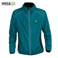 thumbnail image 3 of WOLFBIKE - Chaqueta de ciclismo para hombre, resistente al viento y a la lluvia, para primavera y otoño, para ciclismo de carretera, manga larga, impermeable, 6 colores, 3 of 5