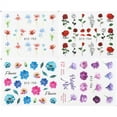 thumbnail image 2 of Ink Flower Series Nail Water World Stickers, 2 of 5
