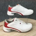 thumbnail image 2 of Adi - das SL Shoes Mens 6 Athletic Lace Up Sneakers 385193 White Leather Low Top, 2 of 6