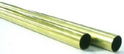 K/&S Metal Round Tube 17//32/" D X 12/" L Brass Carded