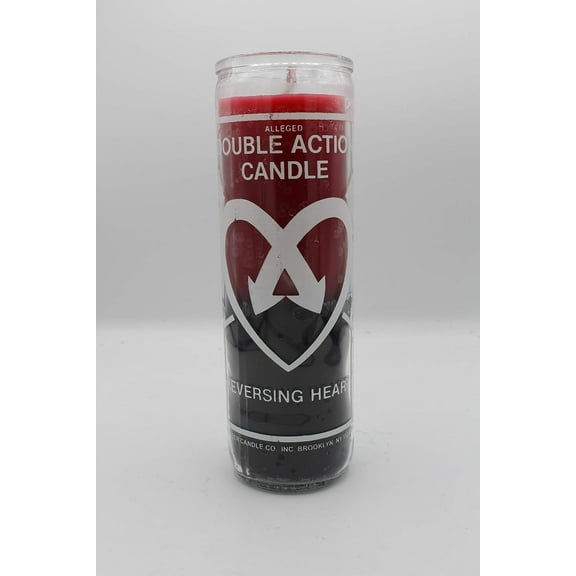 Double Action Reversible Heart Candle