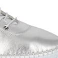 thumbnail image 4 of Mod Comfys Womens Metallic Leather Casual Shoes, 4 of 4