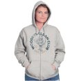 thumbnail image 3 of Woodsy Owl Clean Club Don't Pollute Zip Up Hoodie Men's Women's Brisco Brands S, 3 of 6