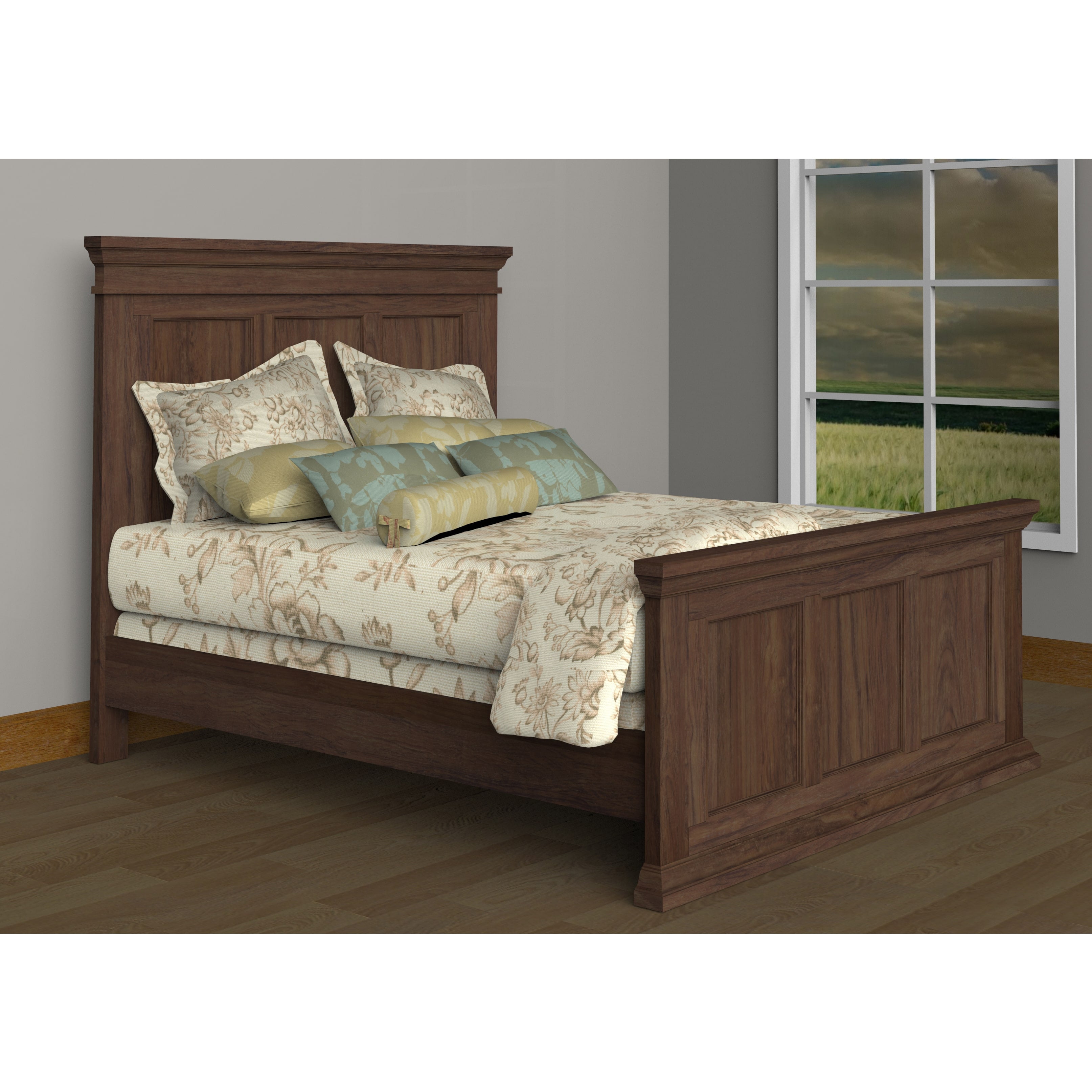 JOHN BOYD DESIGNS Knightsbridge King Panel Bed