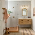 thumbnail image 3 of Kichler 55211 Kavi 3 Light 23" Wide Vanity Light - Nickel, 3 of 7