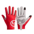 thumbnail image 2 of Gants de Vélo pour Hommes et Femmes, Écran Tactile, Coussinets en Gel Absorbant les Chocs, Gants de Vélo de Route pour VTT, Course, Randonnée, Sports Extérieurs, 2 of 7
