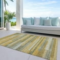 thumbnail image 6 of Addison Rugs Chantille Indoor/Outdoor Transitional Stripes Honey Washable Rectangle Rug, 3' x 5', 6 of 6