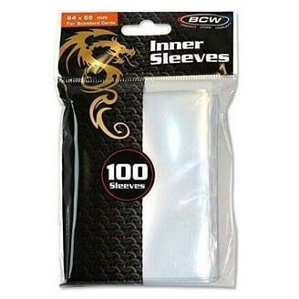 vault x exact fit trading card sleeves Exact Fit Black Card Sleeves – Vault X US main image 0