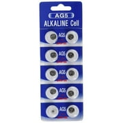 AG5 / LR754 Alkaline Button Watch Battery 1.5V - 10 Pack - 30% Off!