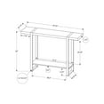thumbnail image 4 of Accent Table Console Entryway Narrow Sofa Bedroom Metal Brown, 4 of 11