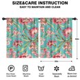 thumbnail image 2 of Blackout Kids Curtains,Pioneer Flower Floral Print Pattern Childrens Insulated Curtains Set Of 2,Bedroom Essentials,Toddler Room Decor 52"x63", 2 of 5
