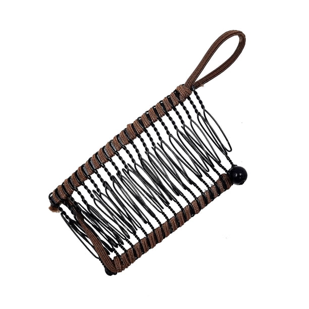 Pinzas para el cabello para mujeres, pinzas para peinar, pinzas para el cabello para niñas, pinza vintage para el cabello, peine doble, accesorio para el cabello, anillo de compromiso elástico de 20 d