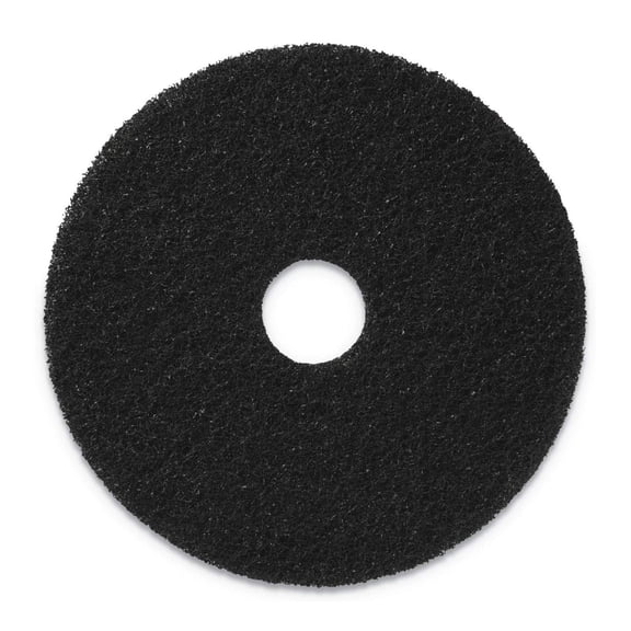400120 Stripping Pads, 20-Inch Diameter, Black, 5/CT