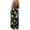 Dresses-379Black, variant on Gamivast Suntan Dress for Women Spaghetti Strap Long Dress Loose Fit Sun Dress Elegant Floral Print High Waist Casual Summer Beach Holiday Wear