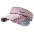 thumbnail image 3 of LRen Versatile Summer Sun Hat for Outdoor Sports and Casual Cycling with Adjustable Retractable Brim Design Pink, 3 of 5